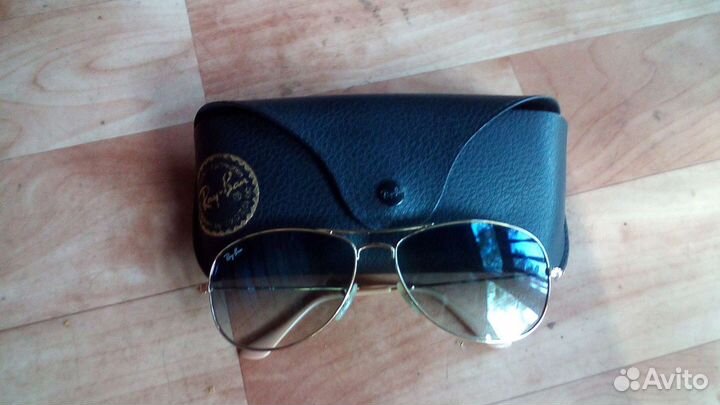 Очки Ray-Ban с чехлом Aviator Large Metal RB