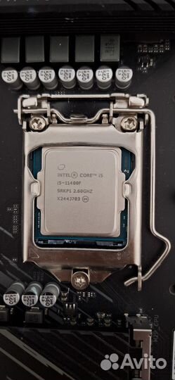 Материнская плата с процессором i5 11400f
