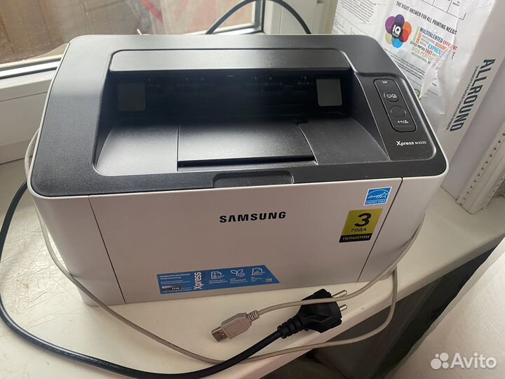 Принтер лазерный samsung m2020
