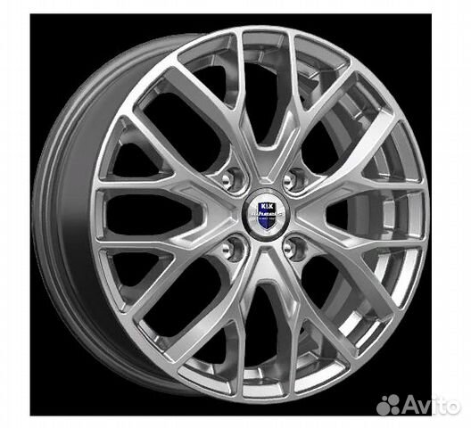 Диск K&K Лилиом Дарк Платинум 6*16/4*100 d60,1 ет4