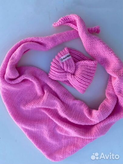 Шарф бактус и повязка на гллову