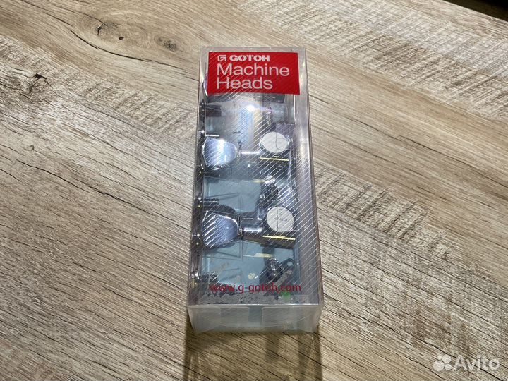 Колки локовые Gotoh 3+3 хром