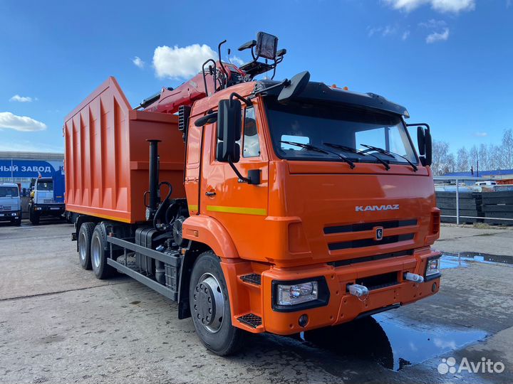 КАМАЗ 65115 Е-5 с КМУ, 2024