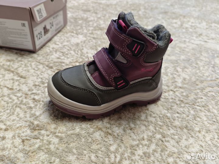 Ботинки демисезонные для девочки 24 размер