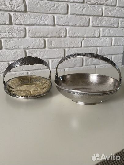 Мельхиоровая посуда СССР