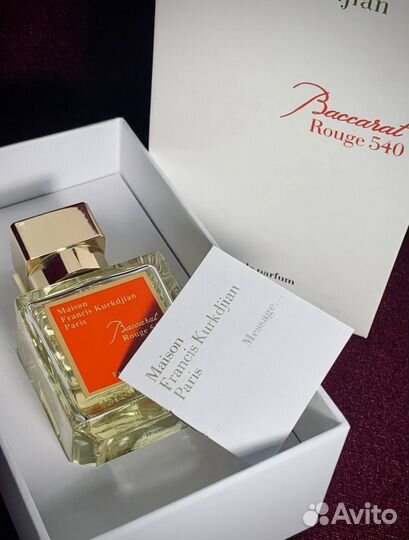 Духи бака рудж ОАЭ