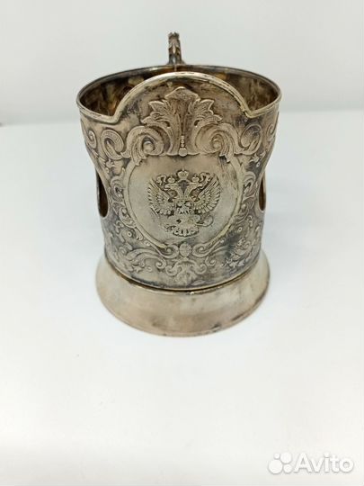 Серебряный подстаканник