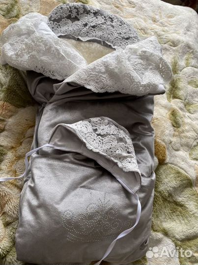 Конверт на выписку зимний