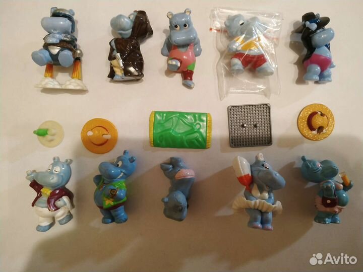 Киндер сюрприз бегемоты