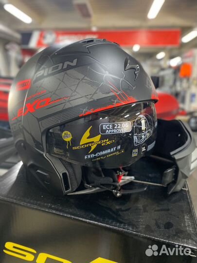 Мотошлем scorpion EXO combat