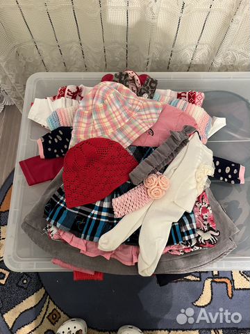 Пакет вешей на девочку до года