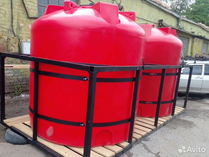 Емкость пластиковая воду кас жку