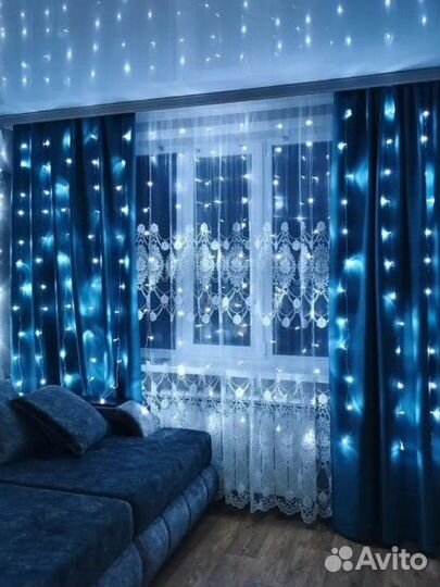 Гирлянда штора