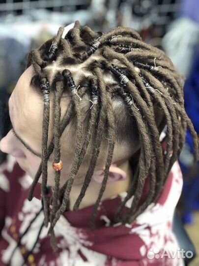 Африканские косы, мужские косы, дреды