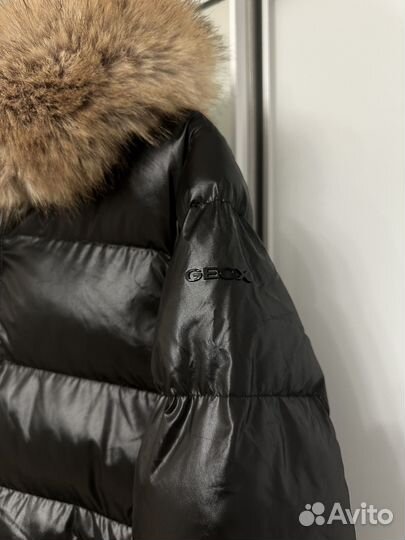 Пуховик зимний geox 38,40 новый