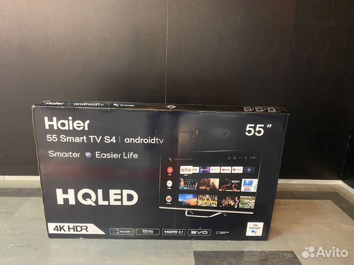 Телевизор haier 55 SMART TV S4