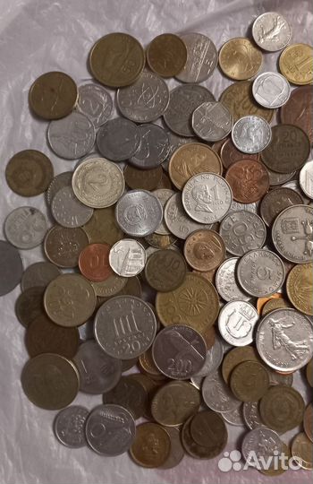Набор иностранных монет