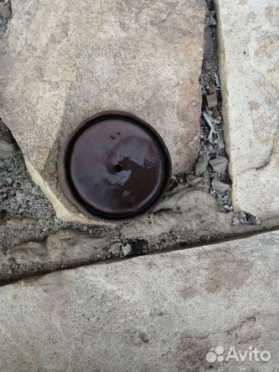 Старая крышка от самовара