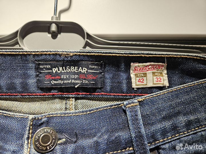 Джинсы мужские pull bear