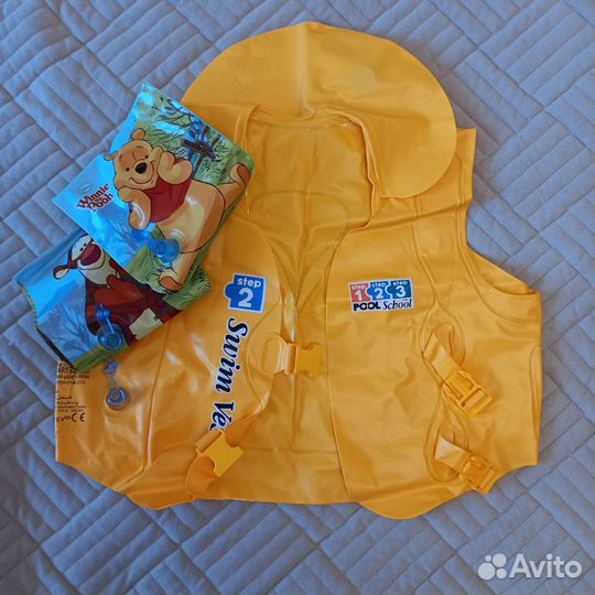 Жилет надувной для бассеина детский