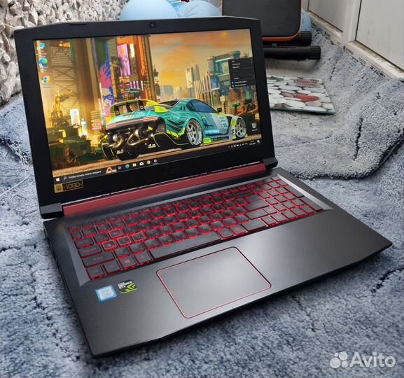 Игровой ноутбук Acer i5/GTX1050/16озу