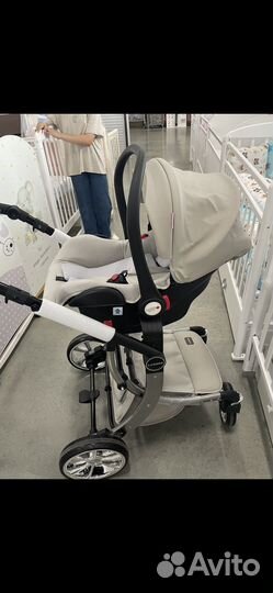 Коляска luxmom 3 в 1 бу