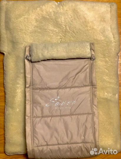 Меховой конверт овчина