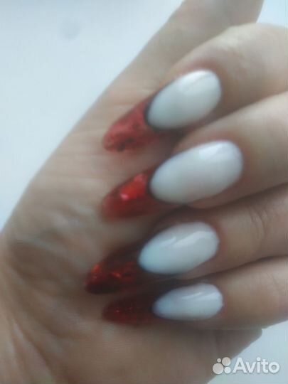 Аппаратный маникюр, наращивание