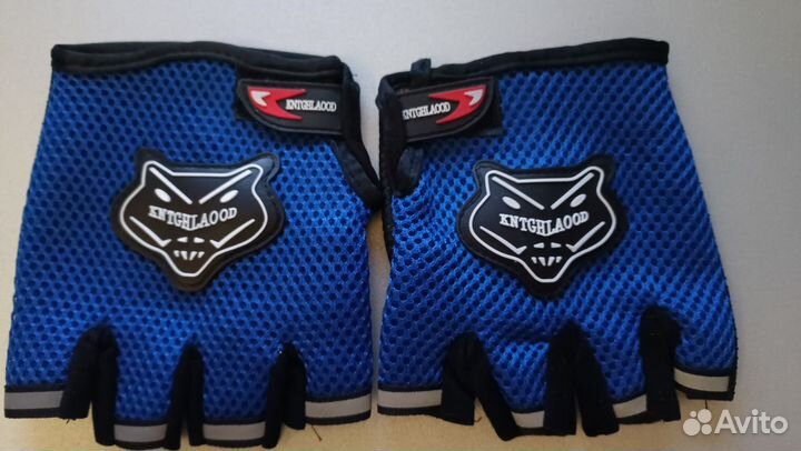 Велосипедные перчатки с открытыми пальцами