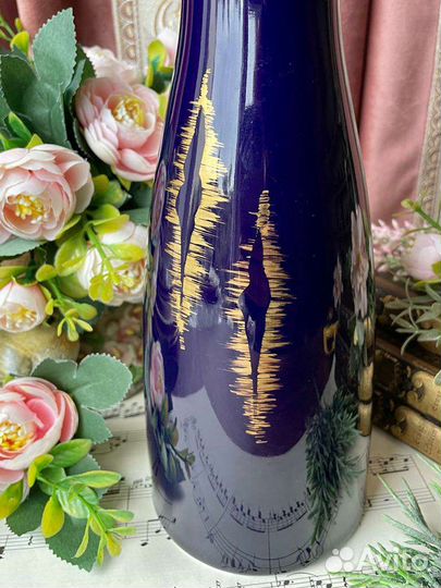 Ваза для цветов фарфор Kobalt