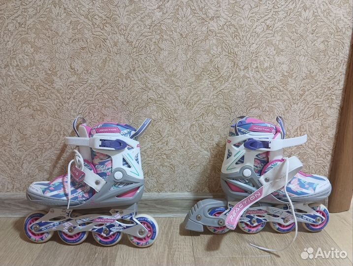 Ролики детские раздвижные Reaction