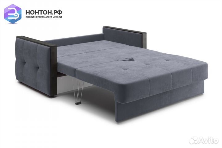 Диван еврокнижка Инсайд темно-серый