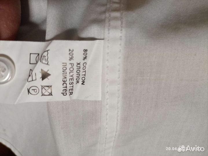 Рубашка на мальчика 122-128