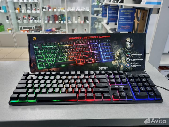 Игровая клавиатура Smarbuy rush новая