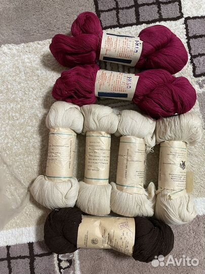 Пряжа для вязания шерсть СССР