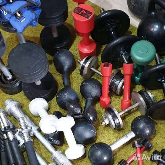 Гантели разборные от 0,5 до 30 кг