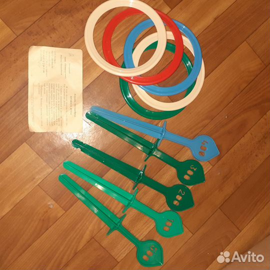 Игрушка СССР, кольцеброс
