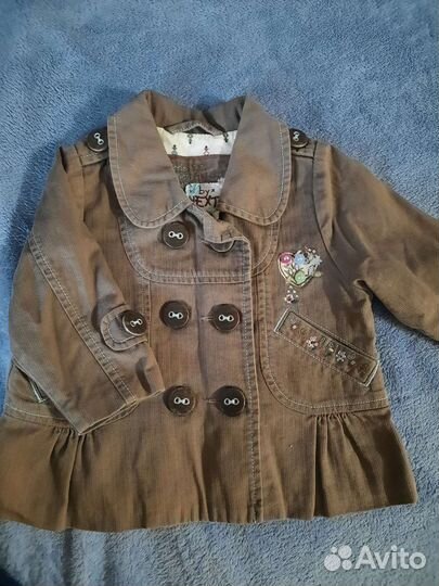 Пиджак для девочки 68-74