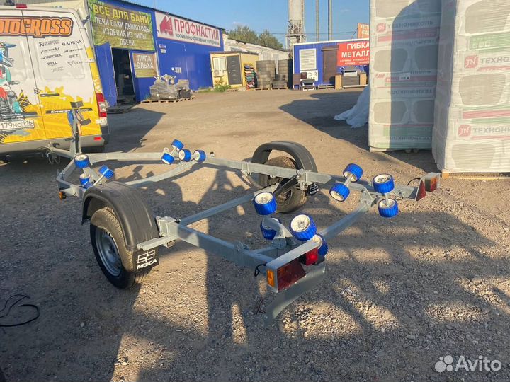 Прицеп для лодки мзса 81771E.103 с роликами