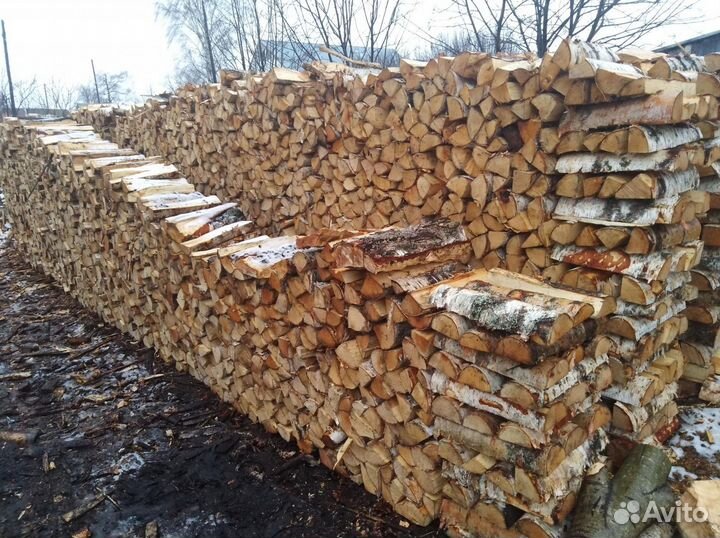 Дрова колотые ольха