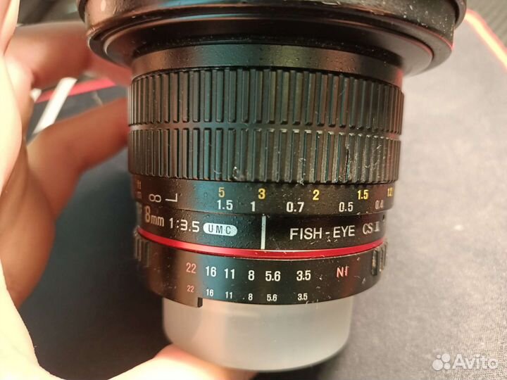 Объектив Samyang 8mm f 3.5 Fish-Eye CS II