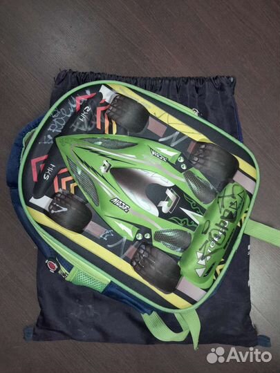 Рюкзак с сменкой пакетом, состояние: 2/10 не очень