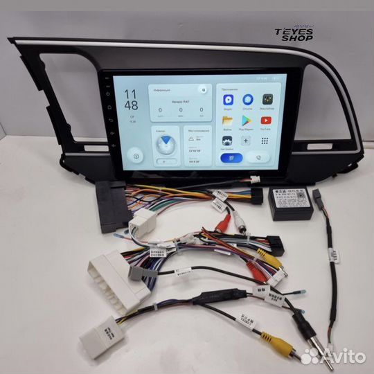 Андроид магнитола Hyundai Elantra 6 2015-2018