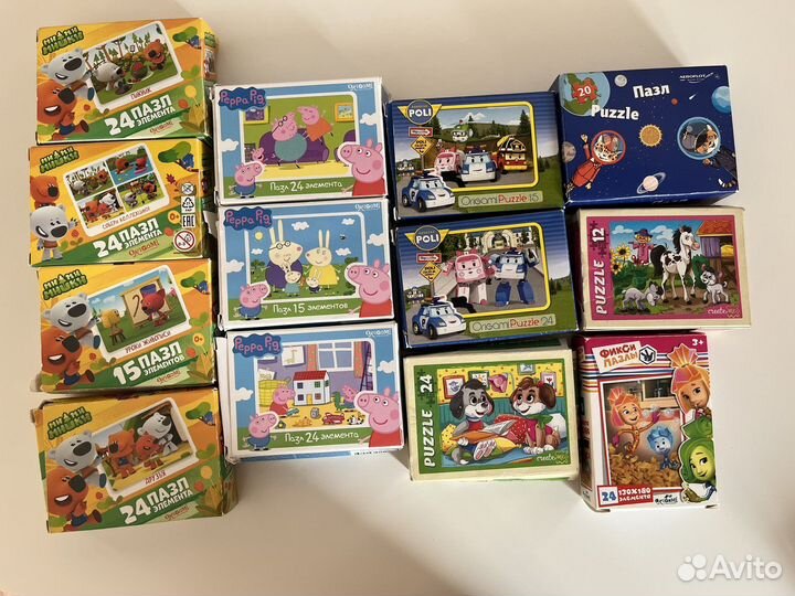 Пазлы детские