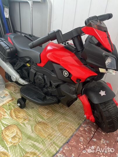 Детский мотоцикл на аккумуляторе бу