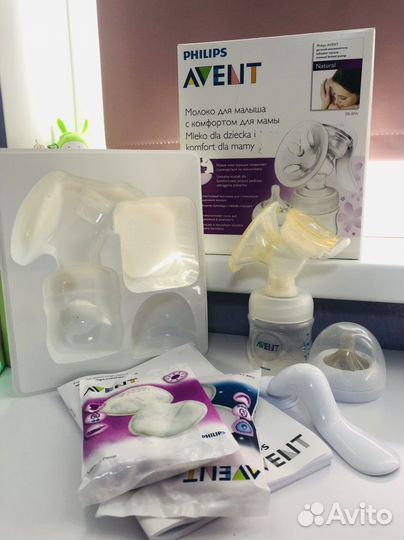Молокоотсос avent ручной