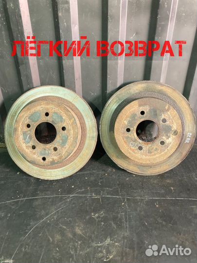 Тормозные диски заднее Infiniti Fx35 S50 VQ35DE