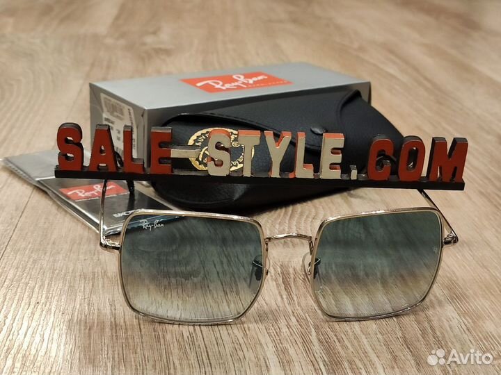 Оригинальные очки Ray Ban Square Classic, квадраты