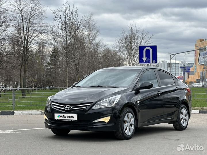 Hyundai Solaris 1.6 AT, 2015, 83 400 км