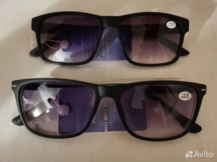 Очки + и - антифары и с поляризацией, хамелеон